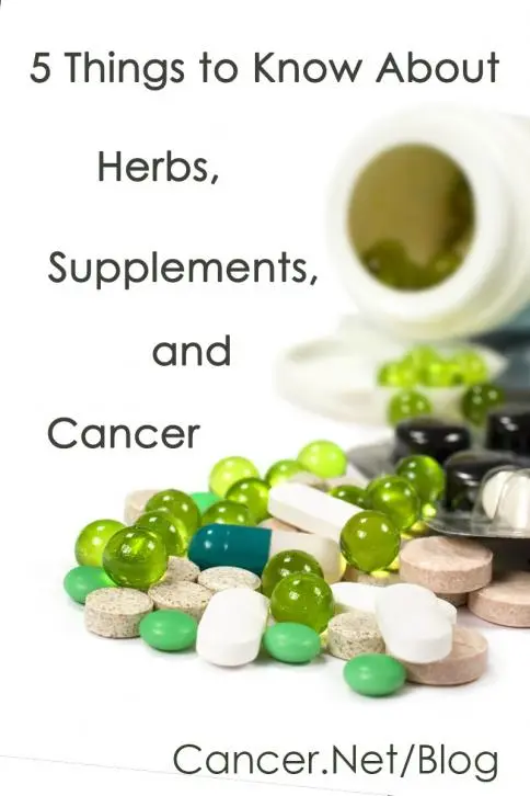 Which vitamins and herbs really protect us against cancer?