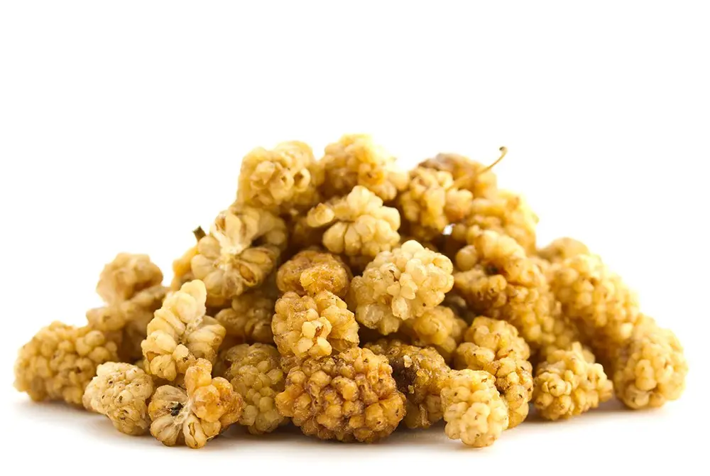 White mulberry is a natural sugar stabilizer. Take half an hour before meals