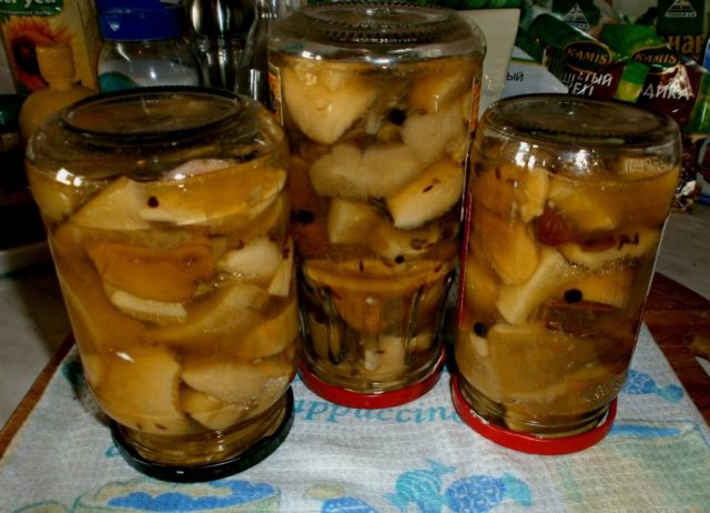 White pickled mushrooms: recipes for the winter with photos