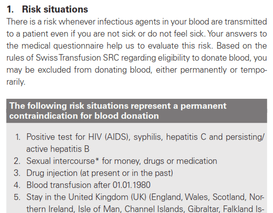 Who can&#8217;t donate blood? [LIST OF CONTRAINDICATIONS]