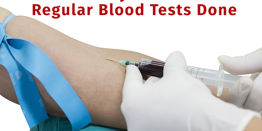 Why is it worth having a blood test regularly?