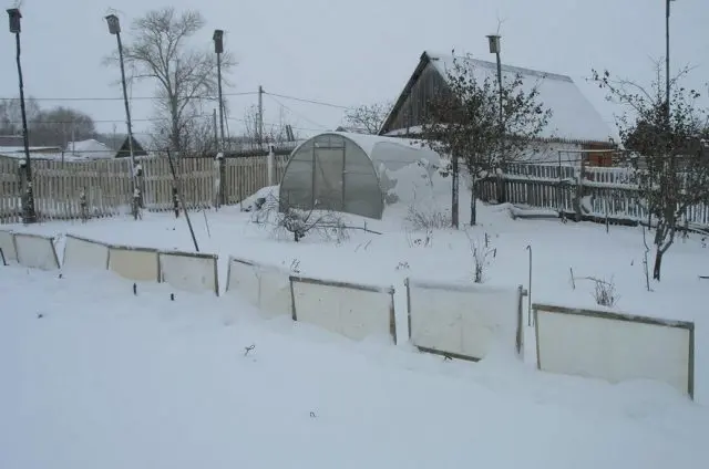 Why snow retention in the fields and in the garden: photo, technology