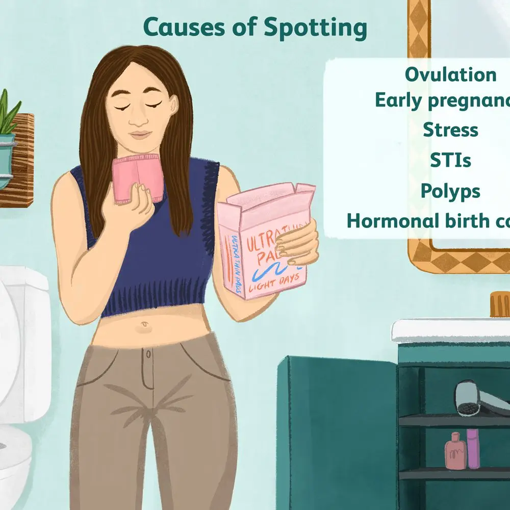 Why was there only spotting instead of period?