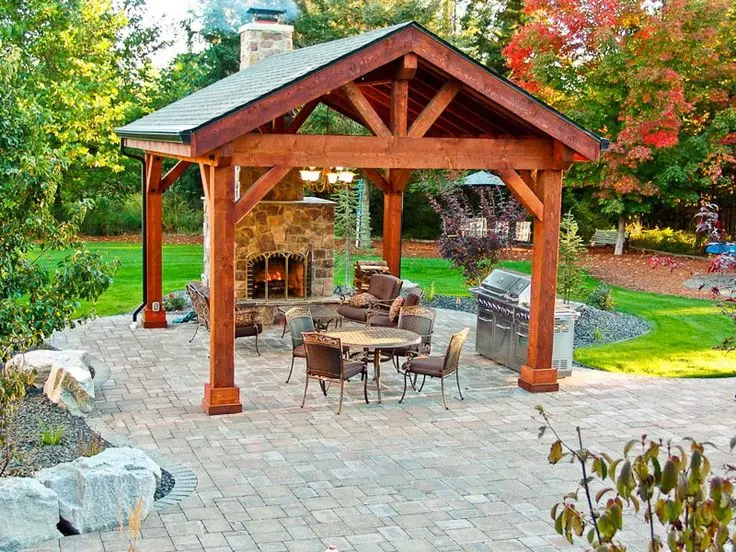 Winter gazebo: project of a warm pavilion with a stove, fireplace or barbecue, building an insulated structure with your own hands