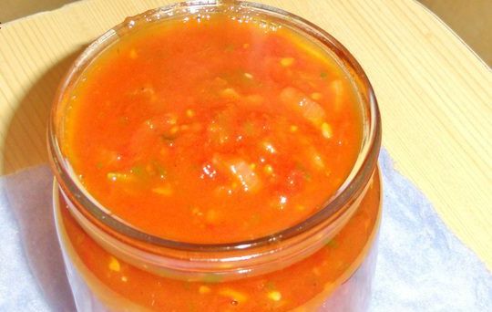 winter tomato sauce