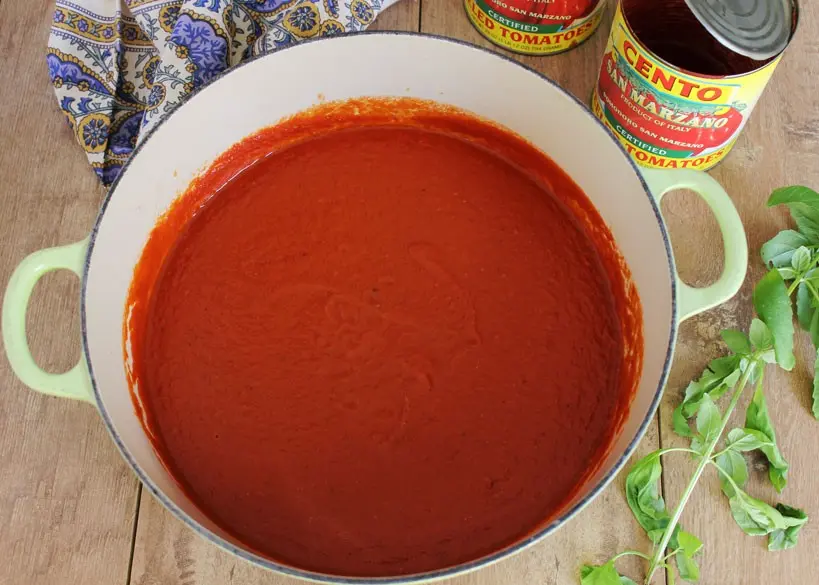 winter tomato sauce