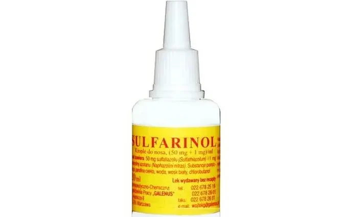 Withdrawal of several series of Sulfarinol nasal drops