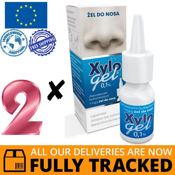 Xylogel 0,1% &#8211; nasal gel, composition, method of administration and dosage