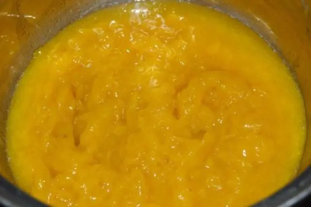 Yellow cherry plum tkemali sauce 
