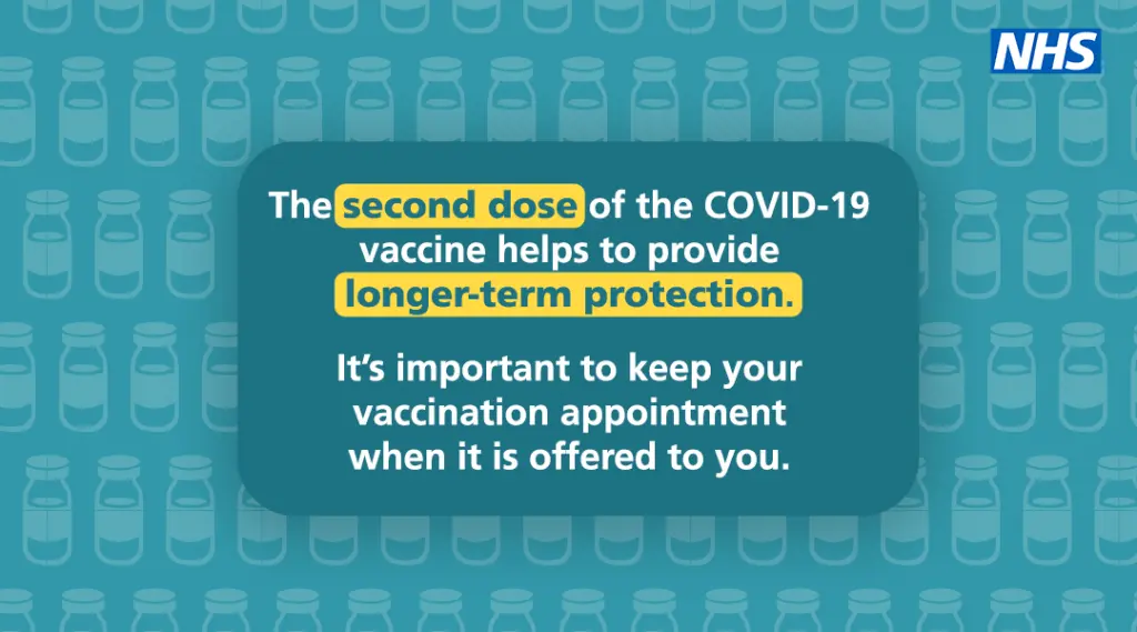 You will now take your second dose at any point. How to do it?