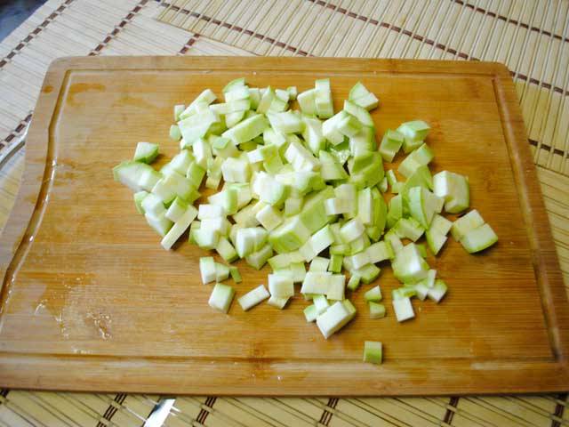 Zucchini and eggplant caviar 