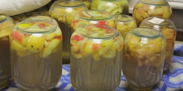 Zucchini compote: how to make a drink with orange, sea buckthorn, vanilla, citrus-flavored drink recipes for the winter