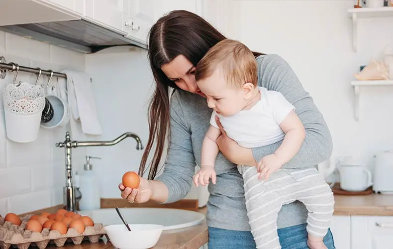 Egg in baby's diet