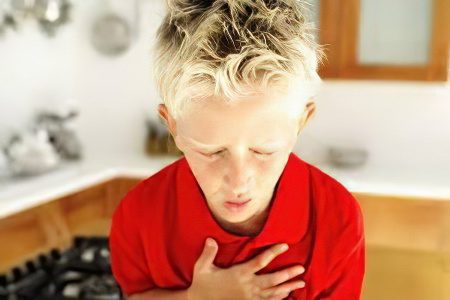 Anaphylactic shock in children