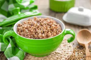 Buckwheat diet for 14 days