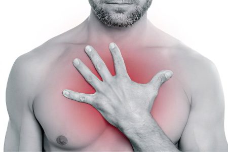 Burning and pain in the chest: what to do?