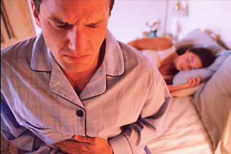 Causes and symptoms of acute and chronic intestinal colitis