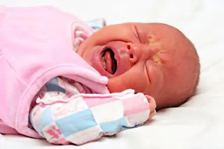 Constipation in a newborn baby, what to do?