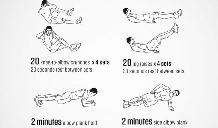 Core workouts