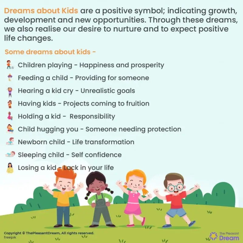 Dream about children &#8211; meaning