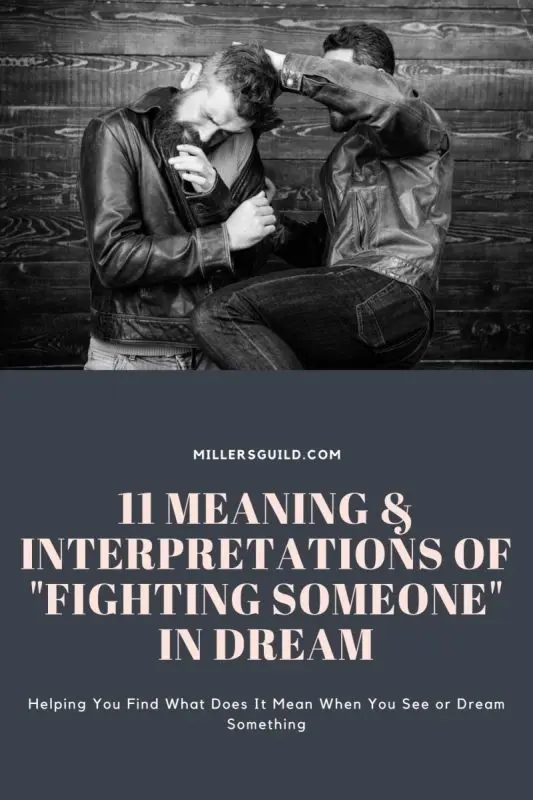 Dream about participating in a fight &#8211; meaning