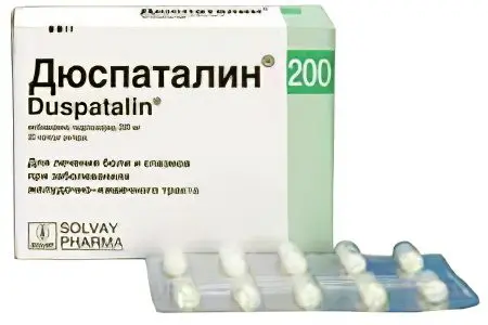 Duspatalin: instructions for use