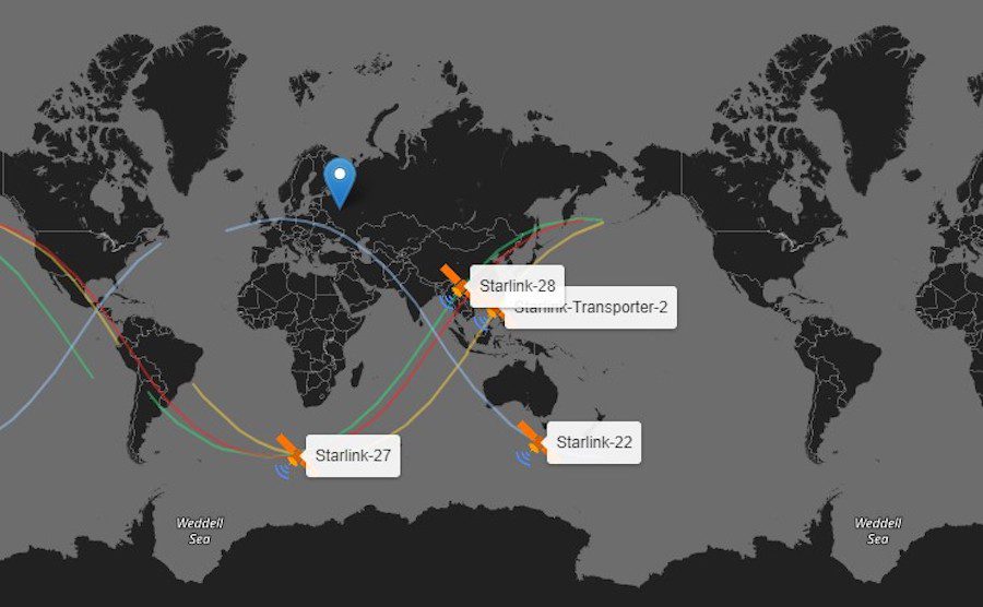 Elon Musks satellites have reached our country: how to monitor Starlink