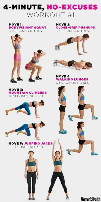 Exercises for morning exercises