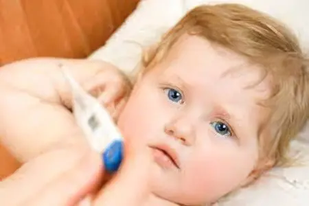 High fever without symptoms in a child