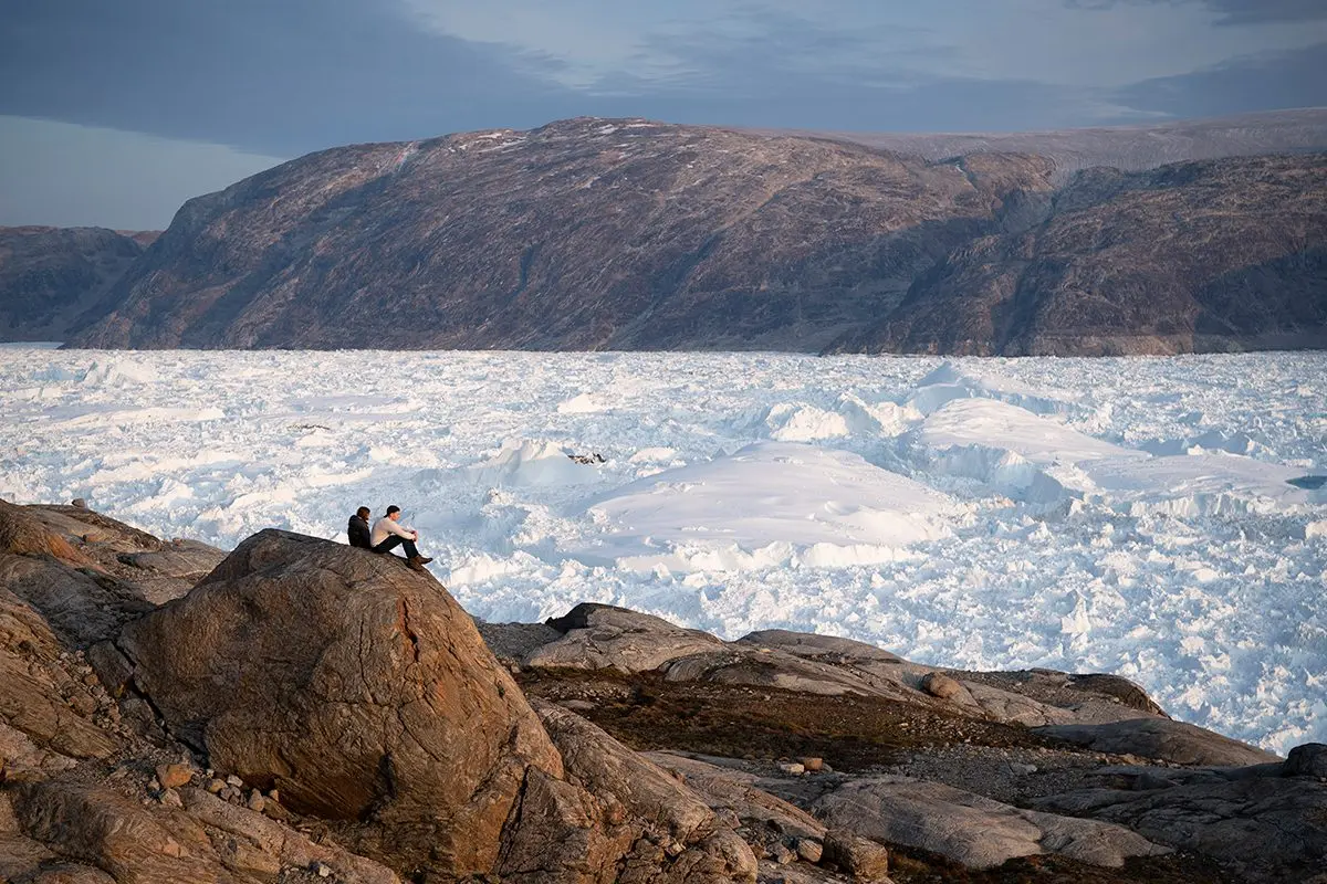 How the glaciers of Greenland are melting