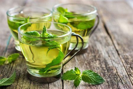 How useful is mint tea and who can drink it?