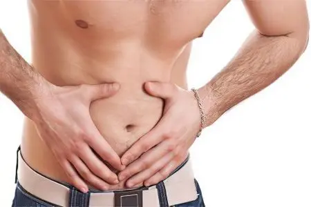 Inguinal hernia in men