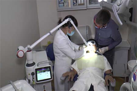 Laser snoring treatment