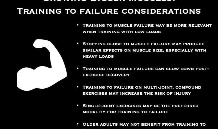 Muscle failure: what is it and how to get the most out of it?