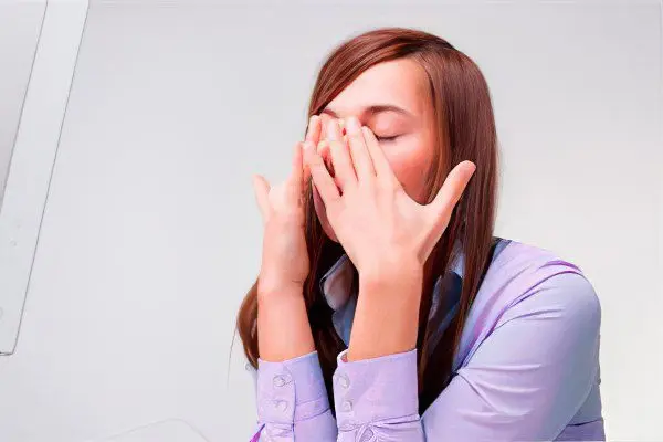 Nasal congestion without runny nose and snot