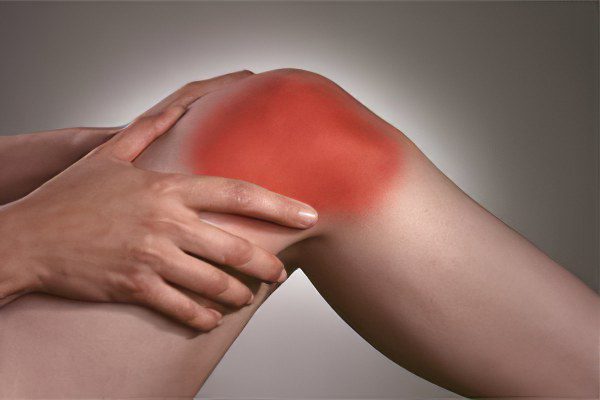 Pain in the knee joint