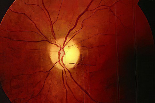 Partial atrophy of the optic nerve