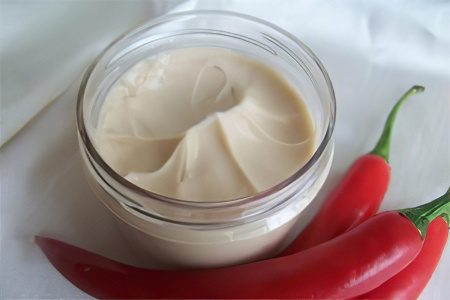 Pepper tincture hair mask