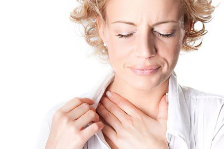 Pershit in the throat: how to treat?