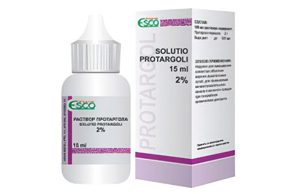 Protargol for adenoids