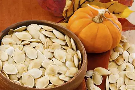 Pumpkin seeds for worms