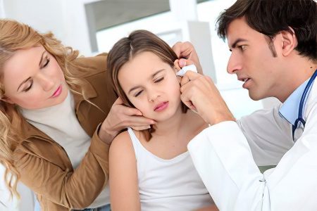 Purulent, catarrhal, exudative and otitis media in children