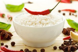 Rice diet for weight loss for 3, 7 and 9 days