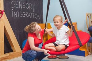 Sensory integration as a treatment for developmental disorders in a child