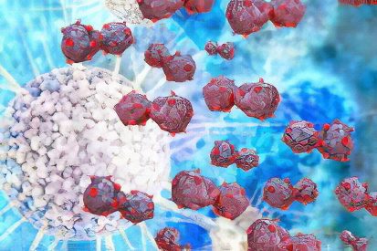 Small cell type of lung cancer