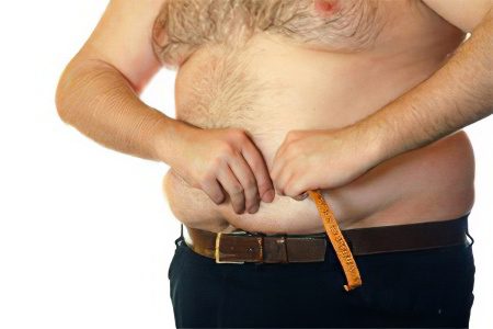 Treatment of obesity in men