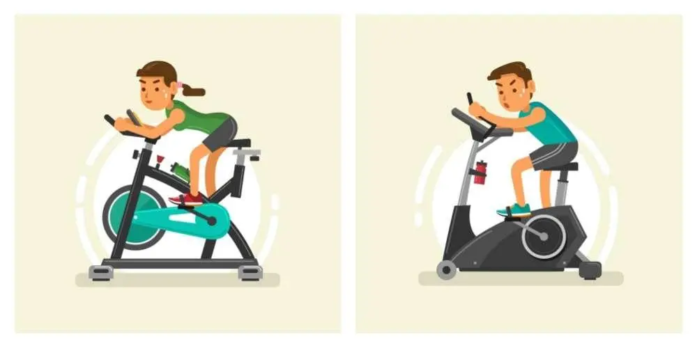 What is a spin bike simulator and its differences from an exercise bike