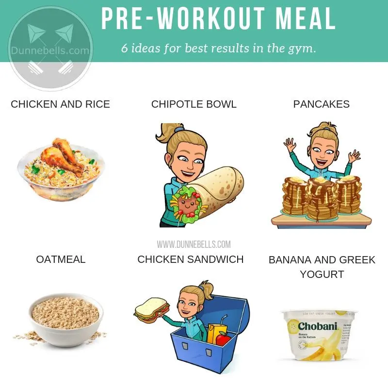 What to eat before a workout?