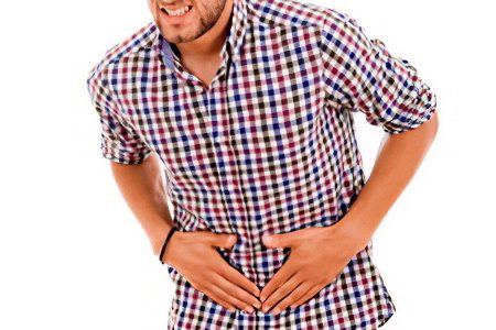 Why does the lower abdomen hurt in men?