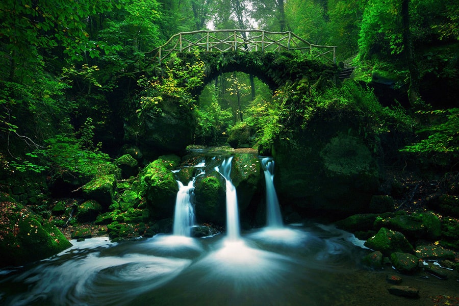 10 amazing bridges where nature and time are frozen